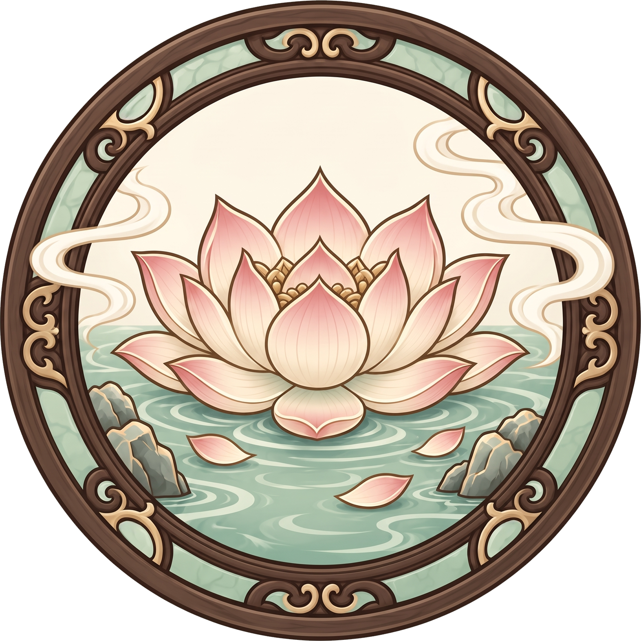 Lotus bathhouse emblem